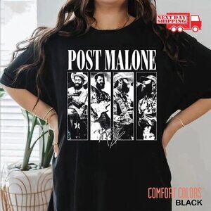Vintage Post Malone Shirt | F1 Trillion Tour Rap Music Tee